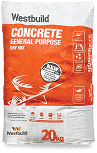 Concrete General Purpose Dry Mix – Rainproof Bag | Westbuild